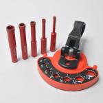 Orange High Durability Diamond Core Drill Bit , Multipurpose Diamond Tile Drill