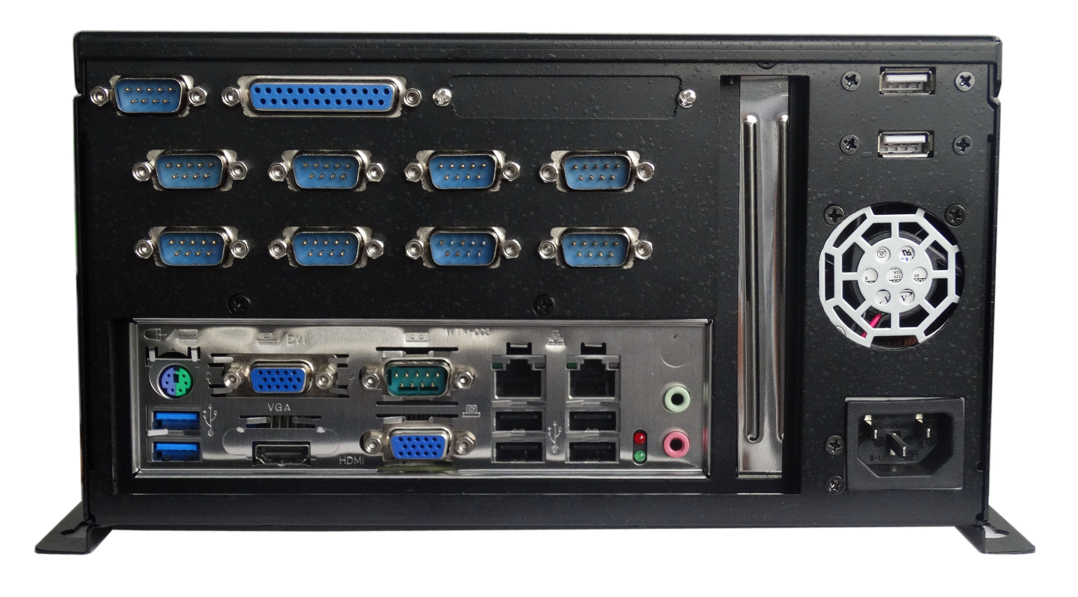 Embedded Industrial Computer BOX PC 1 PCI Or PCIE Expansion 10COM 2LAN