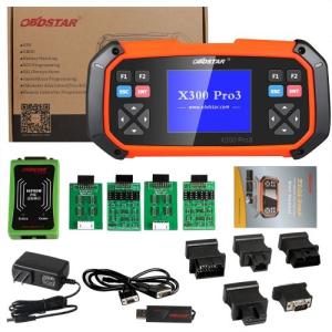 China Immobiliser Odometer Adjustment Car Key Programmer OBDSTAR X300 PRO3 X-300 Key Master on sale