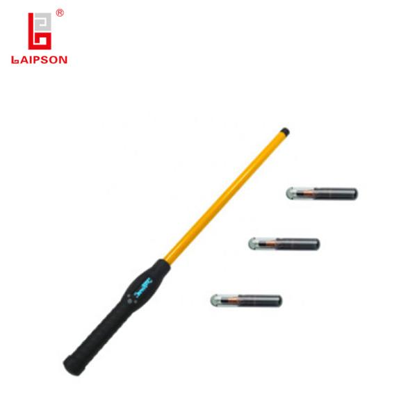 Cheap EM4305 FDX-B HDX Cattle Pig Stick Reader With Long Antenna Compliant With ISO11784/5 for sale