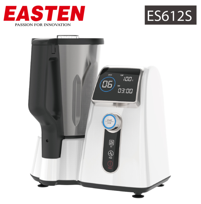 Electrical Kitchen Appliance Blending Thermo Cooker ES612S/ 1000W Thermo Blender/ Soup Maker with Steamer