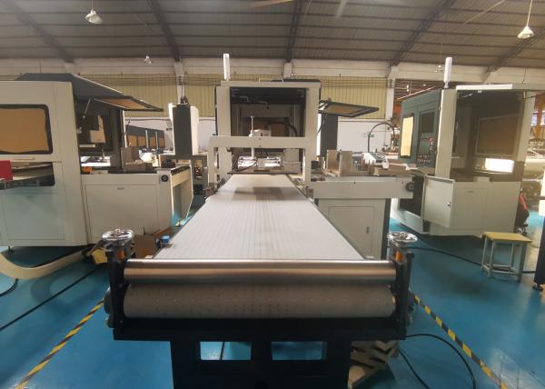 Cheap Separate Lids Packaging Box Making Machine With Speed 15-35pcs Per Minute And For Rigid Box Making for sale