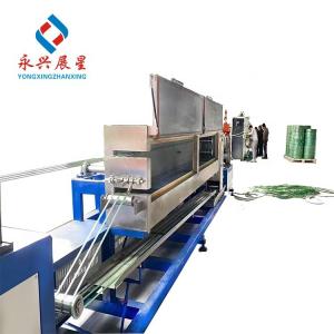 China Plastic Recycling Fully Automatic PP Strapping Machine With Extruder Machine on sale