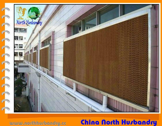 Cheap poultry shed | green house humidifier cooling pads, for sale