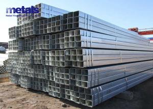 Best Welded Pre Galvanized Steel Pipe Hot Dipped Black Square Tube wholesale