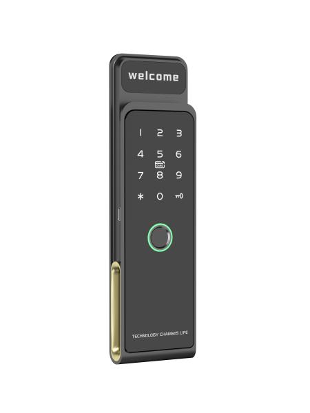 Cheap Fingerprint Smart Cabinet Lock With Screws Installed And Multiple Unlock Modes for sale