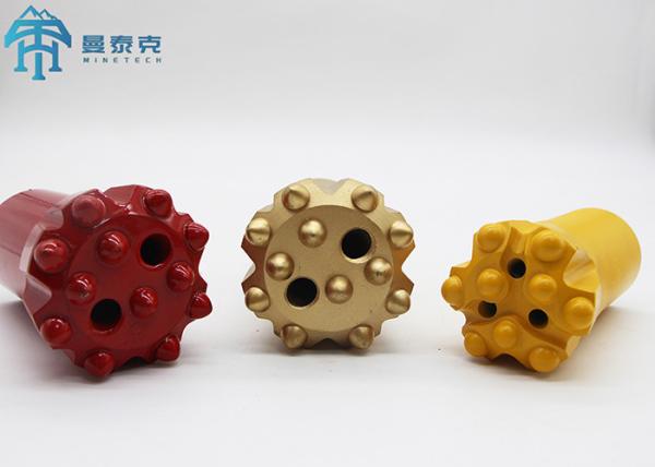 Cheap R32  Thread Button Bit 45mm For Tunneling Quarrying for sale