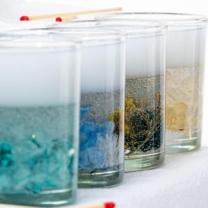 Best Handmade Dried Flower Scented Candle For Healing And Relaxation wholesale