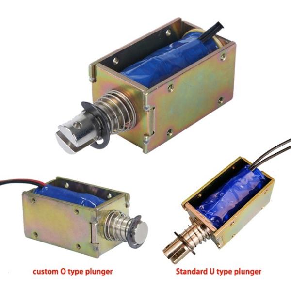 Cheap 12MM Stroke SPCC DC Pull Push Open Frame Solenoid for sale