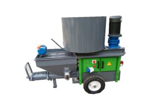 China Automatic 5L Cement Mortar Plastering Machine Wet Mix Type on sale