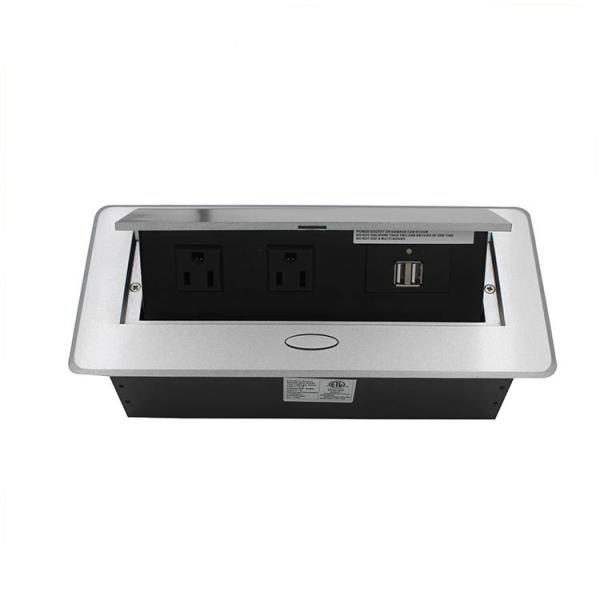 Cheap ETL Approval Pop Up Power Socket Damping Spring Design Rectangle Type for sale