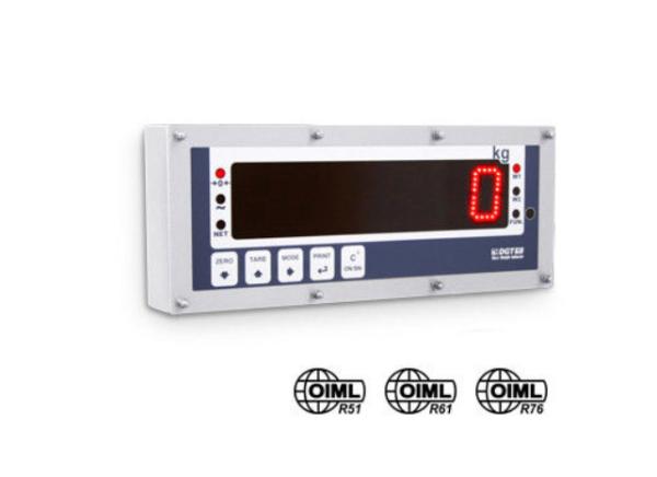 Cheap waterproof Zeroing Large 6 Digit Display Weight Indicator / Repeater for sale
