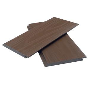 Best Robust Waterproof WPC Partition Panels Wall Cladding Brushed Sanded Surface wholesale