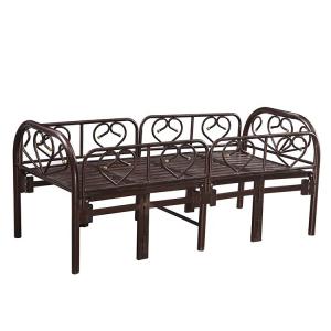 Best Baking Paint Metal Frame Single Iron Bed Frame wholesale