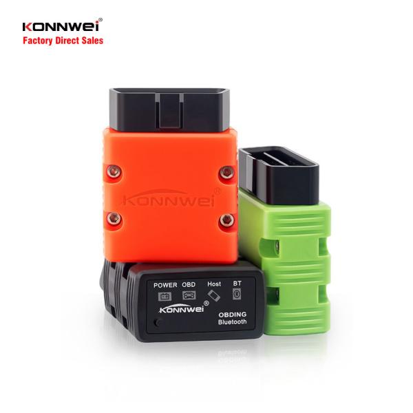 Cheap KONNWEI KW902 Bluetooth ELM327 OBD2 EOBD Fault Code Scanner for sale