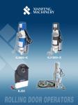 Automatic Rolling Door Operator Automatismos para Portones