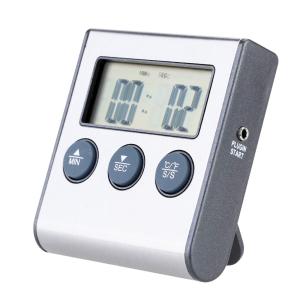 China Rushed Digital Thermometer for Oven free Digital Lcd Display Probe Food Thermometer Timer on sale