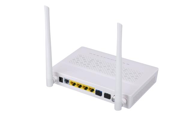 Cheap FTTH GEPON ONU Modem Optical Network Terminal With 1GE3FE+1 CATV Port+WIFI +VOICE+USB for sale