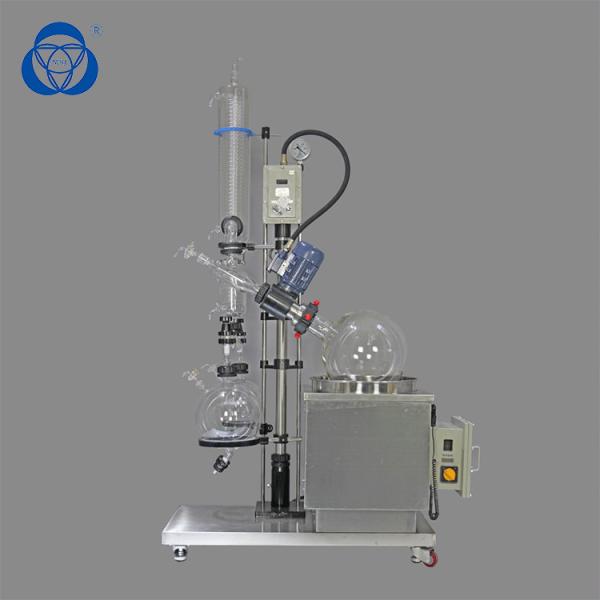 Cheap Vacuum 10l Rotary Evaporator , Solventvap Rotary Evaporator With Vertical Condenser for sale