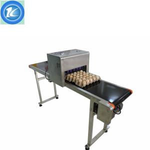 Electrical Egg Batch Number Printing Machine , Date And Batch Printing Machine