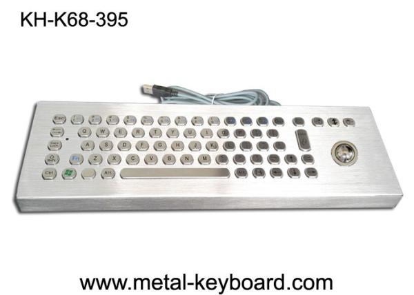 Cheap 70 Keys Rugged Desktop Industrial Computer Keyboard Kiosk Metal for sale