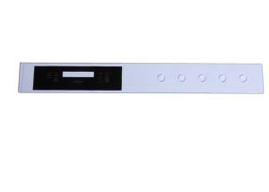China Customized Grease Resistance Oven 4mm Glass Control Panel on sale