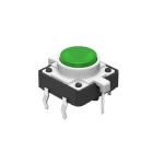 6 Pins Illuminated Tact Switch Reset Vertical Multi Color LED Light Key Switch