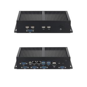 Best DDR4 Fanless Industrial Mini PC Dual LAN 6COM Intel Core Celeron Series wholesale