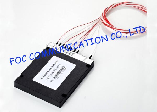 Cheap CWDM MUX DEMUX Module 8 channel multiplexer for CATV / WDM Networks for sale