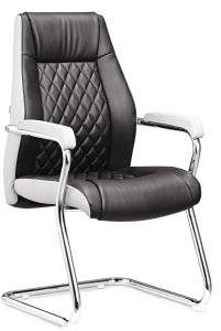 Metal Frame Deluxe  Office Visitor Chairs Stackable Ergonomically Designed