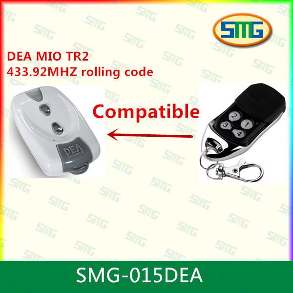 Cheap SMG-015DEA 433.92 MHz 2-Channel Dea Mio Tr2 Remote Control Transmitter Rolling code for sale