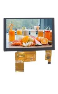 China ST7262 Parallel LCD Display 40PIN 5 Inch Capacitive Touch Screen 800xRGBx480 on sale