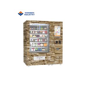 Touch Screen Red Wine Conveyor with Elevator Vending Machine Kiosk With Multi Languages UI Steel Body Special Deisgn