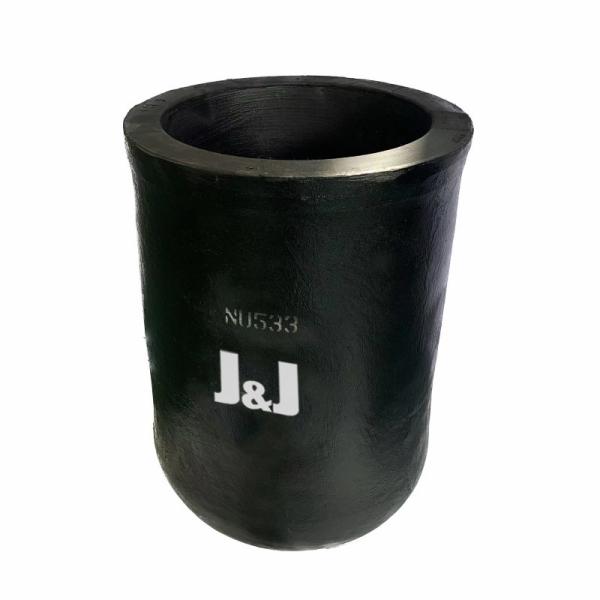 Cheap Stability Silicon Carbide Graphite Induction Furnace Crucible High-Temperature High Efficiency for sale