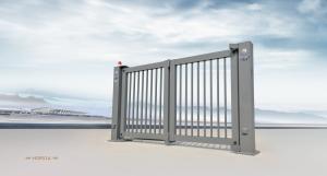 Motorized Collapsible School Automatic Swing Gate With Trackless Operation