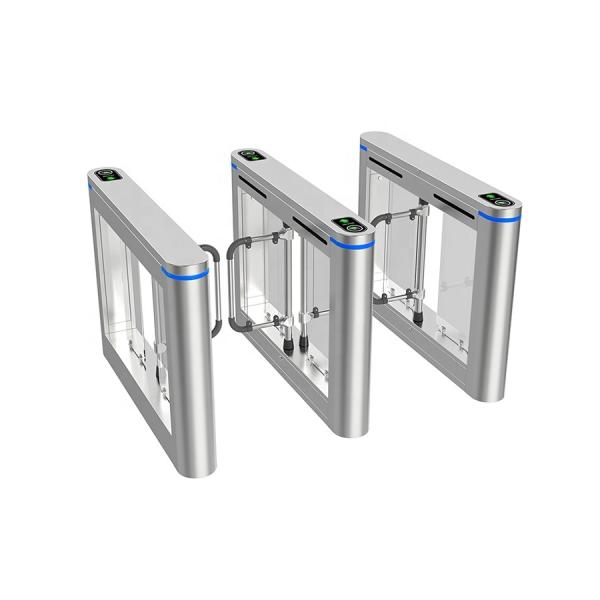 Cheap 550mm Automatic Speed Gate Turnstile With RS485 Communication Interface And LED Indicator for sale
