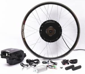 China Easy Installation Electric Bicycle Conversion Kit With Battery Efficient Brushless Motor on sale