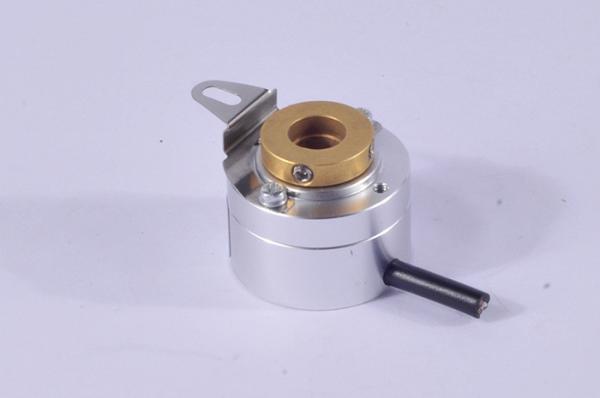 Cheap Small Instrument Incremental Type Encoder , Hollow Shaft Rotary Encoder K22 Blind Hole 4mm for sale