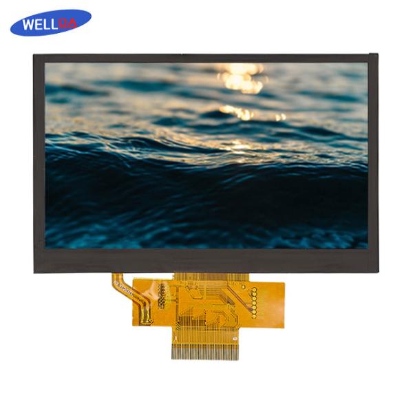 Cheap 4.3 Inch High Resolution LCD Display With 24bit RGB Interface for sale
