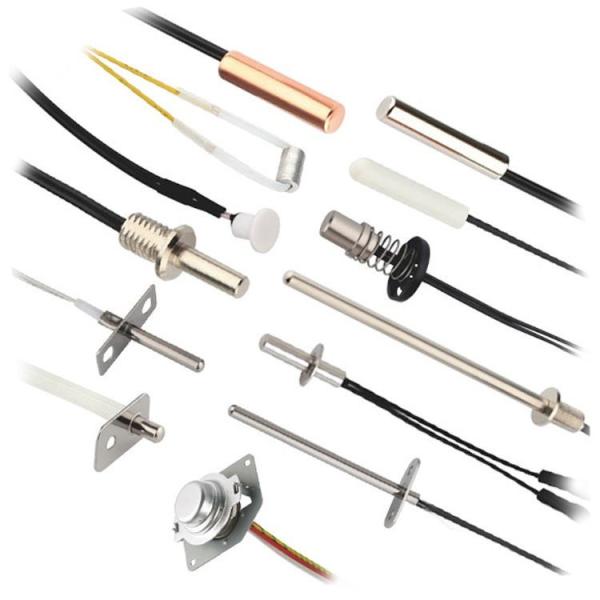 Cheap Brass NTC Temperature Sensor 10k 3950 1% Waterproof Thermistor Probe for sale