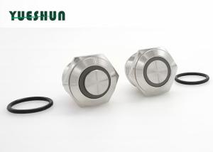 Best 12V 24V Illuminated 16mm Push Button Switch , Automotive Momentary Push Button Switch wholesale
