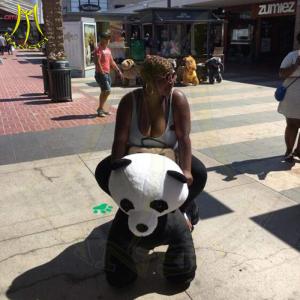 Best Hansel amusement funfair play equipment with plush riding walking horse toy wholesale