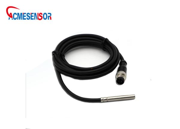 Cheap Seamless 304 Ds18b20 Waterproof Temperature Sensor Pt100 0.5m for sale