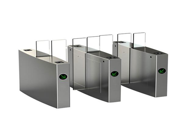 Cheap Automated motorized Access Control Turnstiles for pedestrian Biometric fingerprint attendance for sale