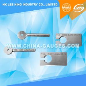 China DIN-VDE-0620-1 Lehre 6 Plug Gauges for Pin Diameter Testing on sale