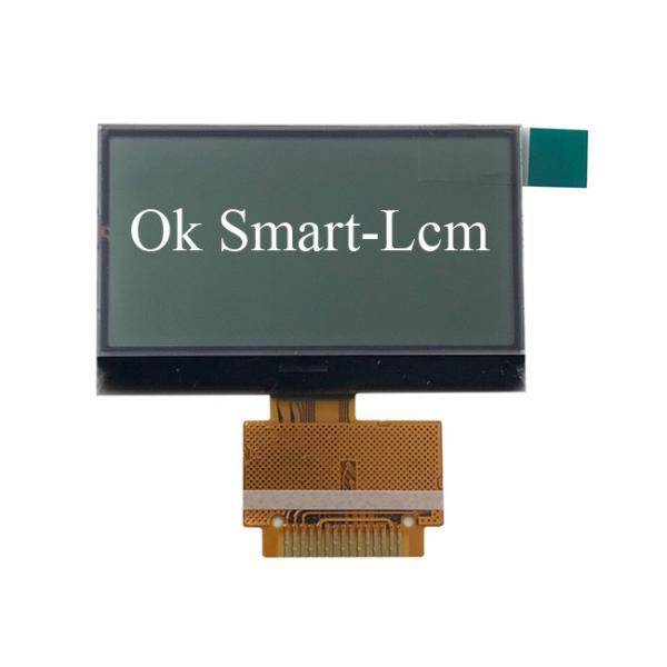 Cheap Stn Yellow Blue LCD Segment Display For Ammeter Graphic 128x64 for sale