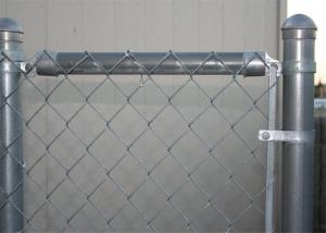 China Galvanized chain link fence( diamond wire mesh), PVC Coated Chain mesh Fence on sale