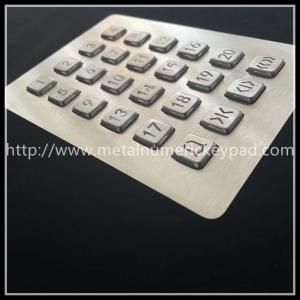 Best IP65 Waterproof Numeric Keypad Access Control Digital Metal Keyboard wholesale