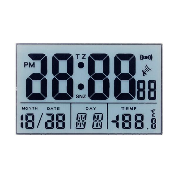 Cheap Transparent 7 Segment TN LCD Display For Medical / Blood Glucose Meter for sale