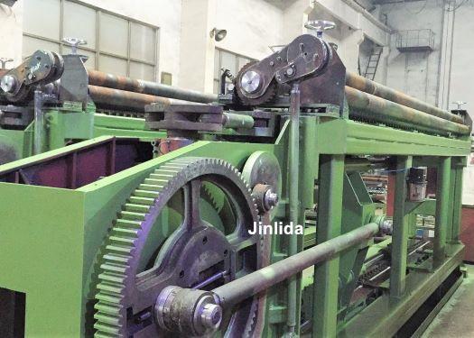 Cheap Three Twist Gabion Wire Net Making Machine 4300mm Width , Spiral Coil Type for sale